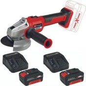 Resim Einhell Axxıo 18/115 Q 2X4.0AH Akülü Kömürsüz Avuç Taşlama 
