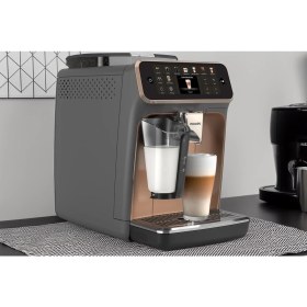 Resim Philips 20 Sıcak ve Soğuk Içecek Lattego Tam Otomatik Premium Espresso Makinesi, Silent Brew Teknolojisi, Onerous Hassas Tartı Hediye 