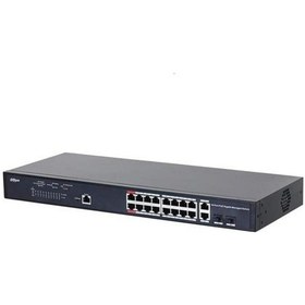 Resim 16port Pfs4218-16gt-230 Gigabit 2-sfp 230w Full Poe Switch-130926 