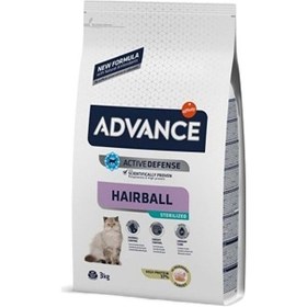 Resim Advance Kısırlaştırılmış Hairball Hindili Kedi Maması 3 Kg 