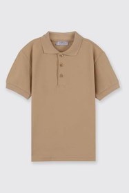Resim Panço Tişört Kısa Kollu Tişrört Erkek Çocuk Yakalı Kısa Kollu T-shirt Beyaz 