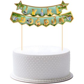 Resim Safari Pasta Üstü Banner Tüm Yaşlar 