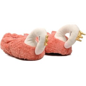 Resim Ayakmod Kuğulu Fuşya Kadın Panduf 001 