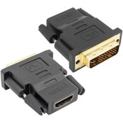 Resim HDMI DİŞİ - DVI ERKEK 24+1 ÇEVİRİCİ POWERMASTER Powermaster