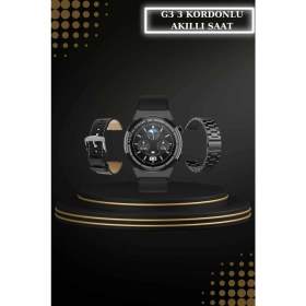 Resim Kablosuz Bluetooth Kulaklık ve Kordon Hediyeli Akıllı Saat Nabız Ölçer Uzun Pil Ömrü 