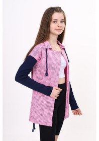 Resim Toontoy Kız Çocuk Komple Baskılı Hırka Pembe 