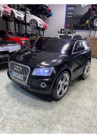 Resim Öykü Bebek Dünyası Akülü Araba 437 Audi Siyah 