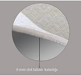 Resim Rovigo Home Dijital Baskı Yıkanabilir Kaymaz Taban Mutfak Halısı RVG2090-SM112 80x200 cm 