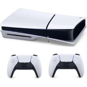 Resim Sony Playstation 5 Slim 1 Tb Standart Edition Konsol + 2 Kol + Ps5 Gta 5 (Ithalatçı Garantili) 