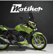 Resim Tvs Apache Tasarım Sticker Etiket Modeli 