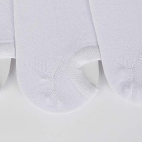 Resim DeFacto Erkek Pamuklu 3'lü Sneaker Çorabı K4595AZNSWT1 
