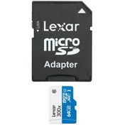 Resim 64GB 300X microSDHC High Speed with Adapter (Class 10) -45Mb/Sn 