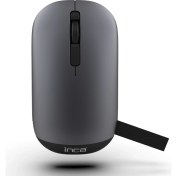 Resim Inca IWM-242K Bluetooth+Wireless double Mod Rechargeable cat Patterned Silent Mouse 
