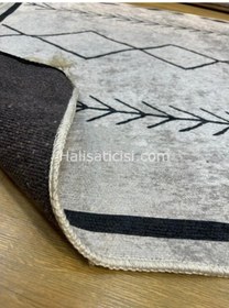 Resim Salerno Çamaşır Makinesinde Yıkanabilir Kilim Halı Hs1021 Çok Renkli 