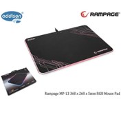 Resim Rampage Mp-13 Aura 360x260x5mm Gaming Rgb Mouse Pad 