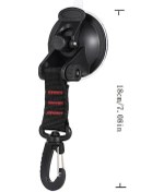 Resim Novahub Siyah Araba Çadırı Vantuz Toka Tente Çapa Açık Kamp Çadırı Enayiler Çapa Sabitleme Kancası Otomatik Tente Dış Aksesuarlar 