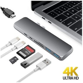Resim Daytona Cf03 Type C 7In2 Hub Hdmi Kart Okuyucu Usb3.0 Çevirici 
