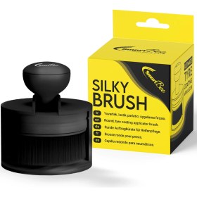 Resim Smartbee Sılky Brush Yuvarlak Lastik Parlatıcı Uygulama Aplikatör Fırçası 