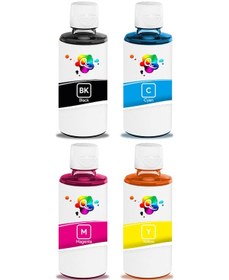 Resim QC HP Smart Tank 615 Uyumlu Yazıcı Mürekkep Seti 135ml 4 Renk 