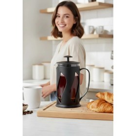 Resim Feyza Design 500 ml French Press, Kahve ve Bitki Çayı Demliği, Şık ve Kullanışlı 