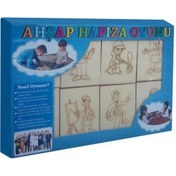 Resim Hafıza Oyunu Meslekler Ahşap 