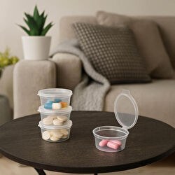 Resim 50’li Dondurucuya Uygun Saklama Kabı – 30 Ml İlik, Tavuk Suyu, Sos Ve İlaç Saklama Kabı 