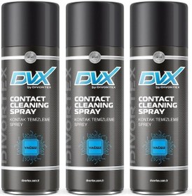Resim Divortex Yağsız Kontak Temizleme Spreyi 400 ML x 3 Adet 