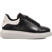 Resim AYAKMOD Beyaz Siyah Beyaz Hakiki Deri Erkek Sneaker Premium 02028 M 