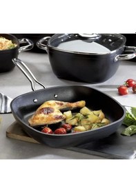 Resim Schafer Gastronomıe Granit Tava 24 Cm Siyah 