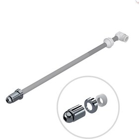 Resim Taharet Çubuğu Krom Uçlu 34 Cm 