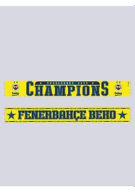 Resim Fenerbahçe Basket Şampiyonluk Şal 24/25 Sarı 