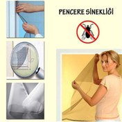 Resim Carneil Pratik Kullanımlı Çift Kanat Pencere Sinekliği 100 Cm X 150 Cm 