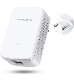 Resim Mercusys ME10 | N300 Mbps Wi-Fi 4 Menzil Genişletici | 1× 10/100 Ethernet Portu | Dahili Access Point Modu | Kolay Kurulum | Mobil Uygulama Desteği 