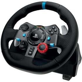 Resim logitech G G29 PS5, PS4 ve PC ile Uyumlu Driving Force Siyah Yarış Direksiyonu - 941-000112 