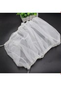Resim Lebihmurah 2204 Tohum Yakalayıcı Kuş Kafesi Etek Mesh Guard-1 Kuş Kafesi Örtüsü-beyaz 