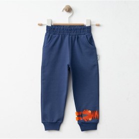 Resim Winimo Eşofman Altı Kaplan Baskılı İndigo-10671 İndigo 