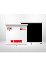 Resim LiteOut 180x180cm Storlu Manuel Projeksiyon Perdesi 