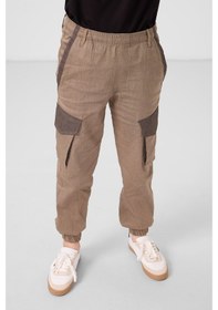 Resim Tommy Life Camel Standart Fit Dokuma Hafif Esnek Chino Erkek Çocuk Pantolon - 11271 Camel 