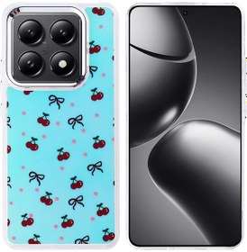 Resim Zore 14t Pro Kılıf Airbag Tasarımlı İksp Hadra Kapak - Kiraz Kiraz 