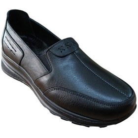 Resim Palovit 030 Kadın Hakiki Deri Anatomik Comfort Günlük Ayakkabı Siyah 