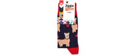 Resim Jiggle Wiggles Lama Desenli Çorap 