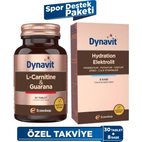 Resim Dynavit L-Carnitine Guarana & Hydration Elektrolit - Spor Paketi 