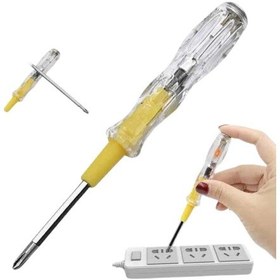 Resim Kontrol Kalemi Çift Başlıklı Şeffaf Elektrik Testi Değişken Uçlu 