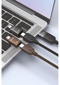 Resim Torima U17 4 in 1 Type-C 100 CM 85 W Hızlı Şarj Ve Data Kablosu Siyah 
