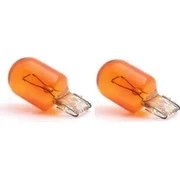 Resim Flösher 12V T20 P21W 93 Tek Devre Büyük Dipsiz Standart Ampul Turuncu (2 Adet) 