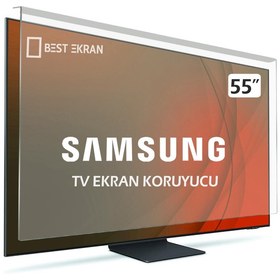 Resim Samsung Uyumlu Qled 55q80c Tv Ekran Koruyucu - Samsung Uyumlu 55" İnç 139 Cm Ekran Koruyucu Qe55q80catxtk 