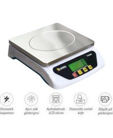 Resim TS500 Dijital Terazi 25KG / 1gr 