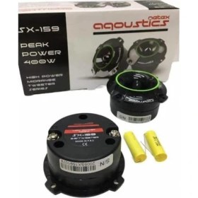 Resim Aqoustics Sx 159 Oto 8 cm Midrange Tweeter Amfi Uyumlu Profesyone 