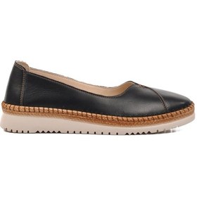 Resim Bulldozer Siyah Kadın Düz Rahat Günlük Ayakkabı Siyah 