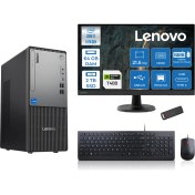 Resim Lenovo Thinkcentre Neo 50T Gen5 Intel Core I7 14700 64GB Ddr5 2tb SSD 21.5 Inç Monitör Freedos Quadro T400 4gb Masaüstü Bilgisayar 4002112UAS0GL00F24 + Zetta Flash Bellek 